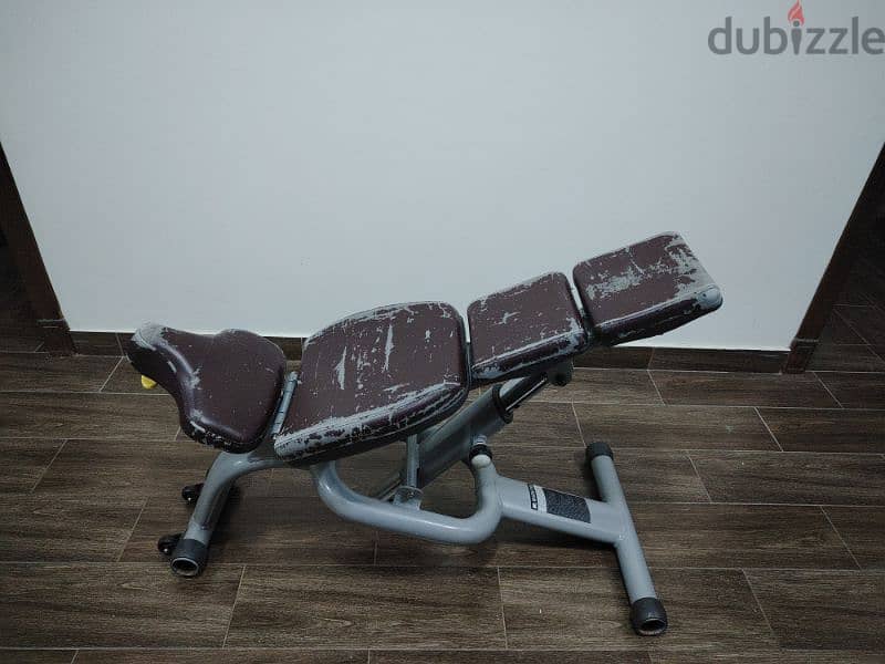 for sale bench gym original technologym 7 levels 25 bd 1