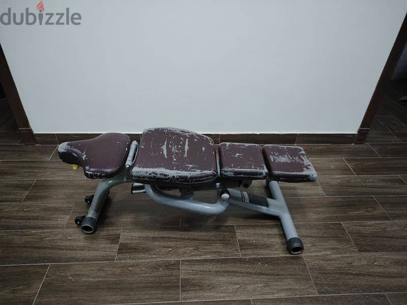 for sale bench gym original technologym 7 levels 25 bd 2