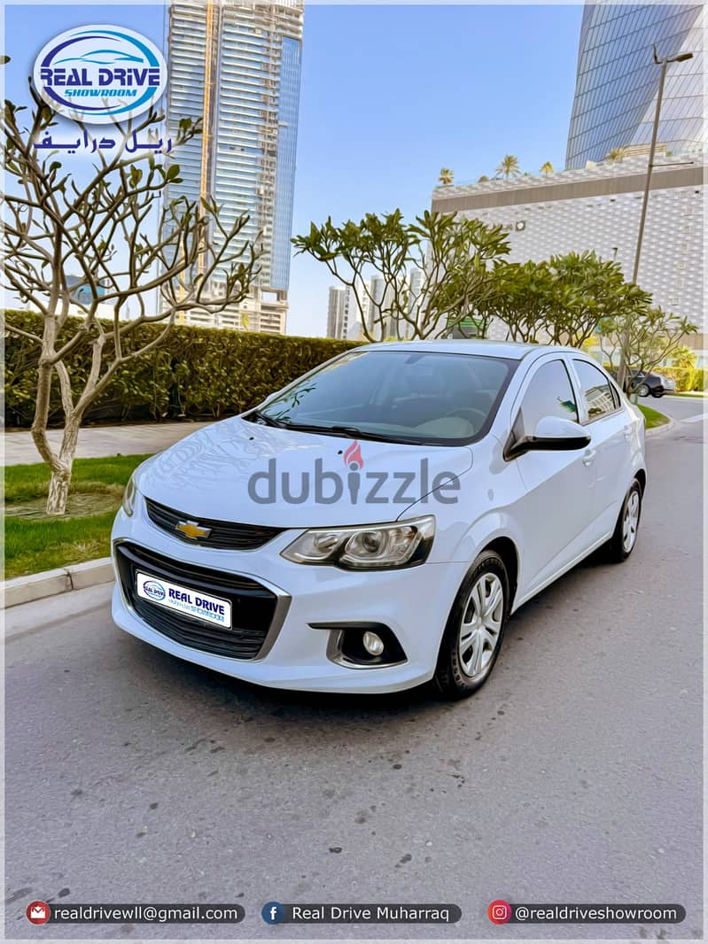 CHEVROLET AVEO-2017 -1.6L V4-white -143000km FOR SALE 3