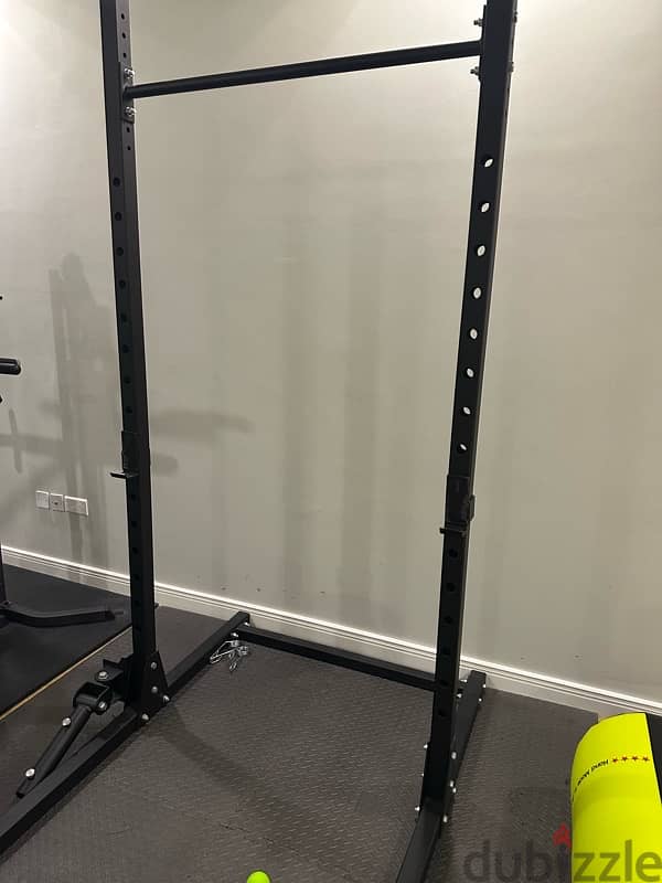 Rack with pullup and landmine 1