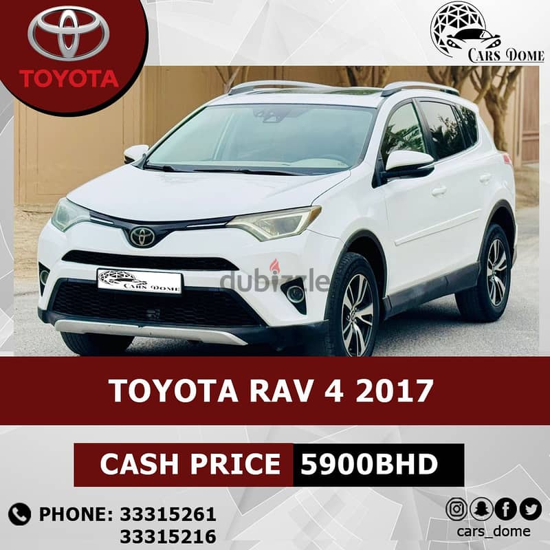 Toyota Rav 4 2017 Full Option With Sunroof 6