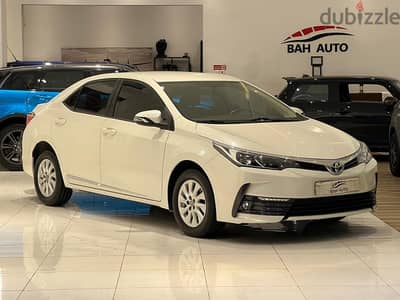 TOYOTA COROLLA 2019 model XLI 2.0 FOR SALE