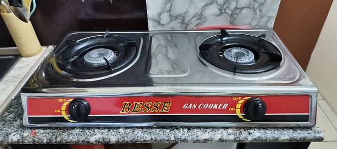 gas cooker only one month used