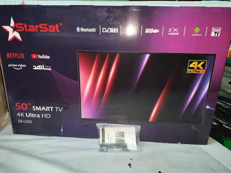 NEW STARSAT 4K ULTRA 50 INCH ANDROID 2