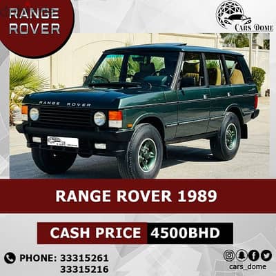 Land Rover Range Rover 1989 Full Option