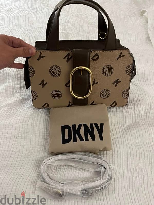 authentic leather DKNY bag new 2