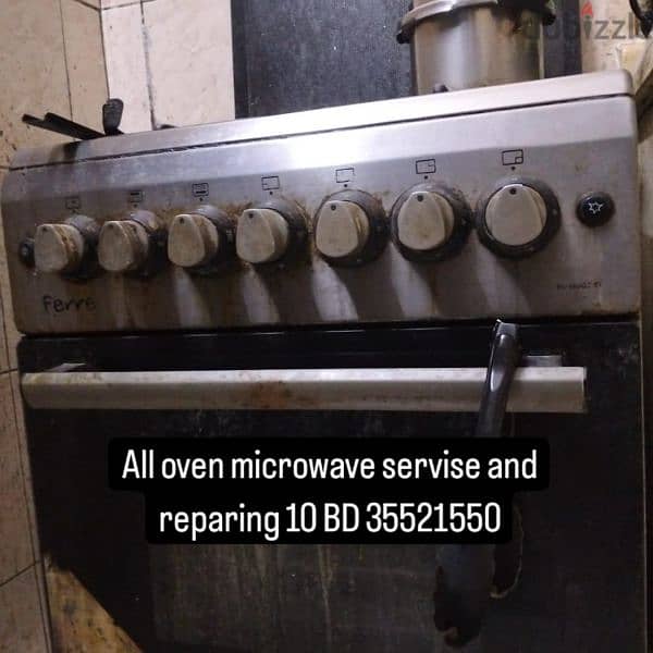 All oven microwave service and clean and repair 34134549 Whatsapp 3