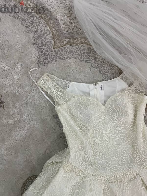 wedding dress فستان زواج 5