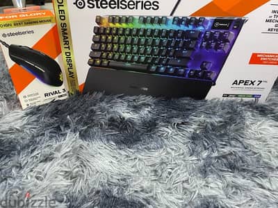 steelseries apex 7 and rival 3 combo