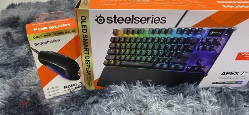 steelseries apex 7 and rival 3 combo 4