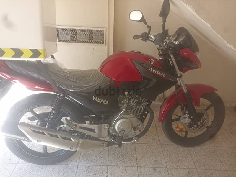 Yamaha ybr 125 2023  new only 200 km used on rent 1