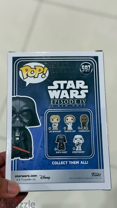 Funko Pop! Star Wars Darth Vader #597