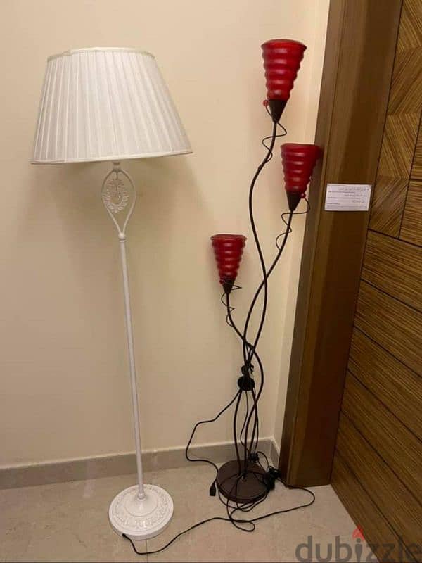 2 floor lamps 0