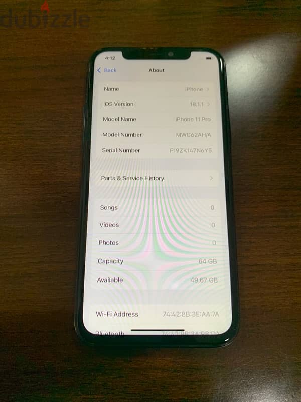 iPhone 11 Pro 64gb 2