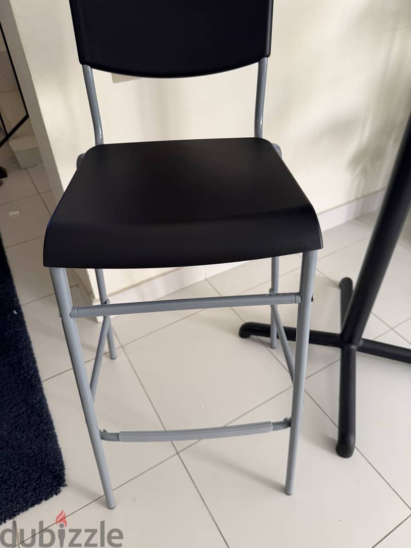 Ikea Stylish Bar Table & High Chair " Original price 65 BD 6