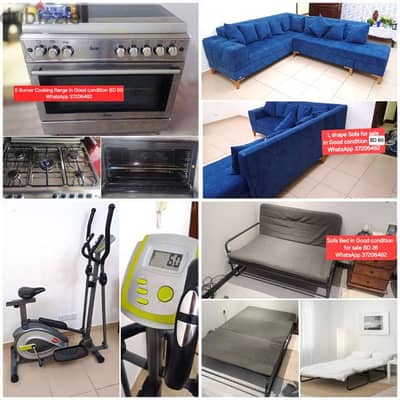 5 burner cooking range and other items for sale with Delivery