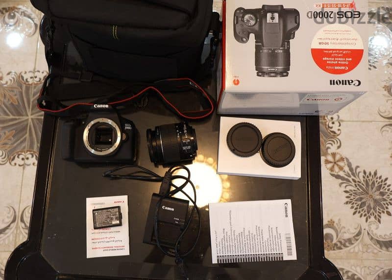 canon  2000d camera for sale 0