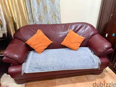 Classic Leather Sofa Gently Used Excellent Condition