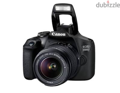 Only one month used Canon EOS 2000d with 18-55mm lens for sale.