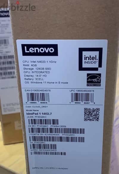 Brand New Lenovo laptop For Sell