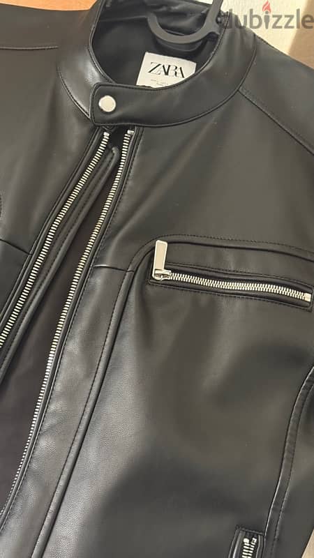 ZARA leather jacket 1