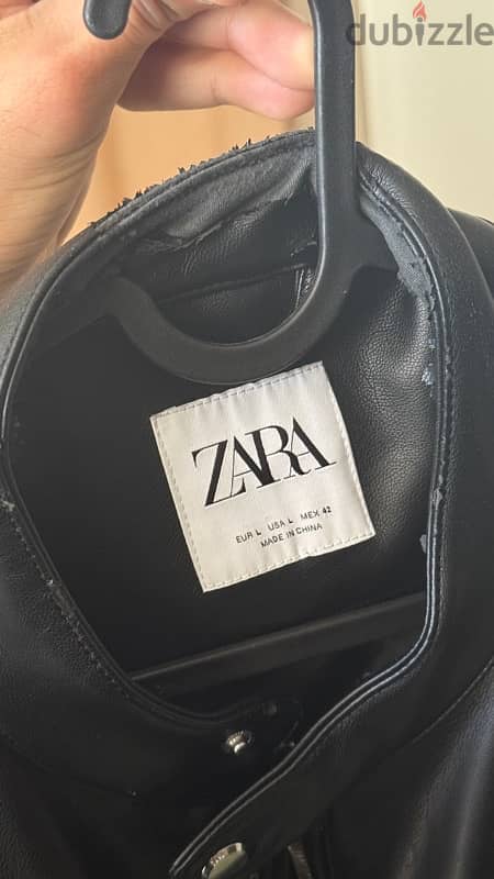 ZARA leather jacket 2