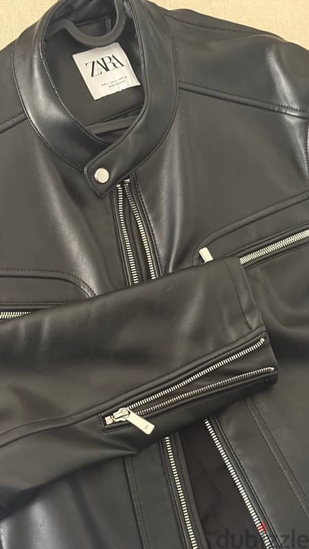 ZARA leather jacket 3