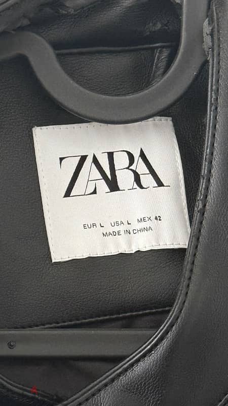 ZARA leather jacket 4