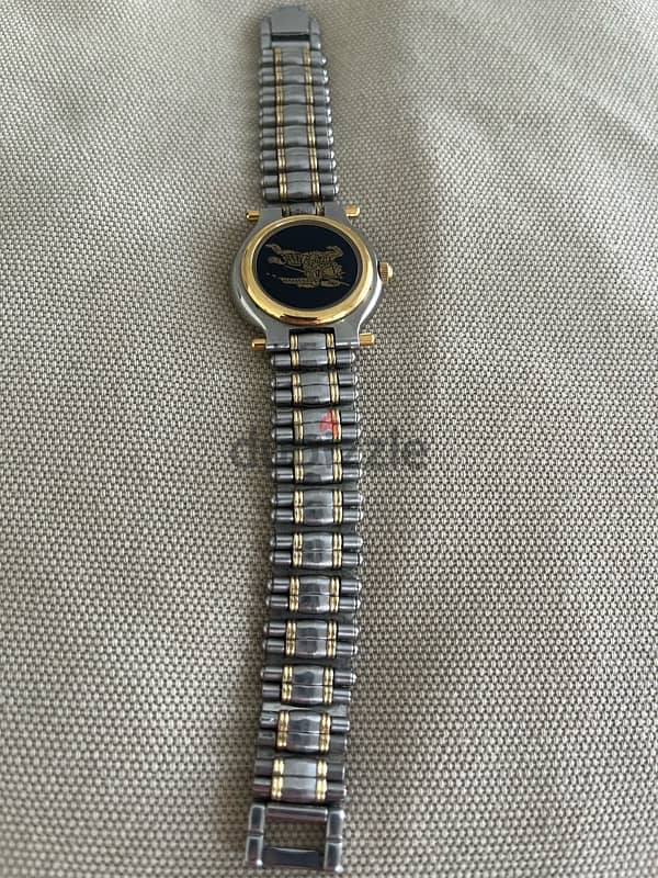 authentic 18k gold plated Burberry watch 3