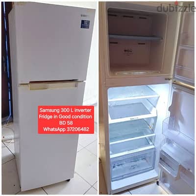 Samsung 300 L Fridge and other items for sale with Delivery