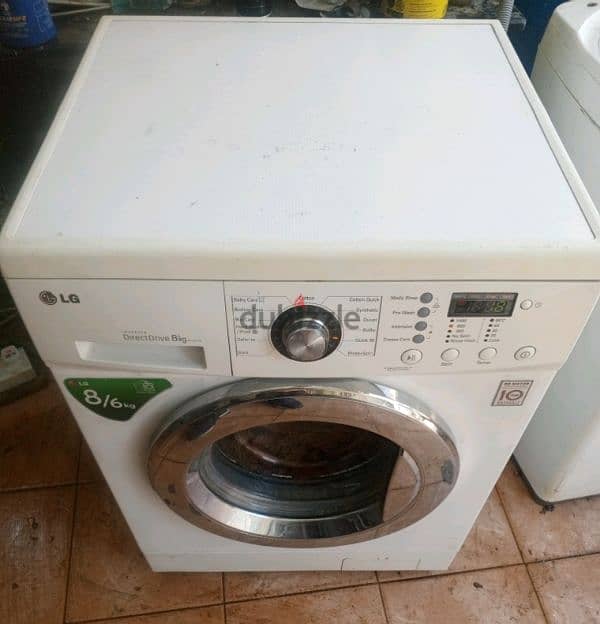 8 kg washing machine nice look 0