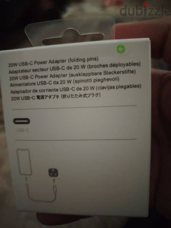 Apple original adapter 20 watt 1