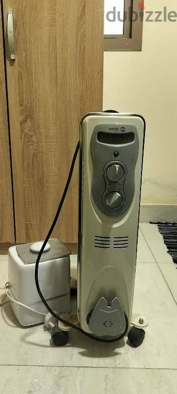 Room heater and air purifier