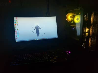 gaming pc setup for sale (144hz monitor + RTX 2060 12GB )