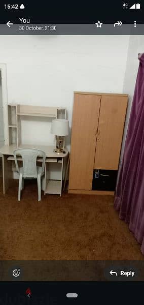 furnished room for rent for ladies or couples 1