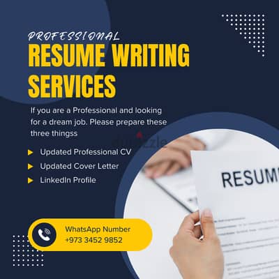 Professional Resume Writing Services!