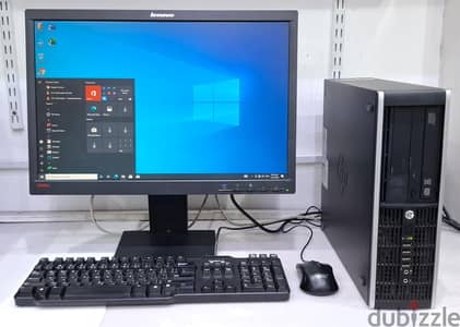 HP Core i7 WIFI Computer 22" FHD Monitor AMD Radeon Graphics 16GB RAM