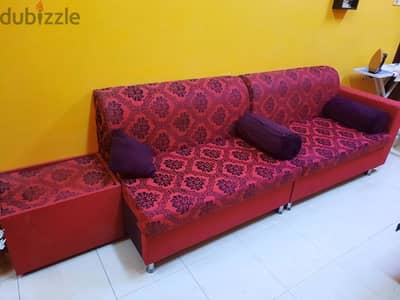 Sofa set with coffee table