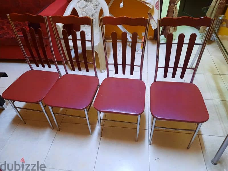 Dining table with 4 chairs 1