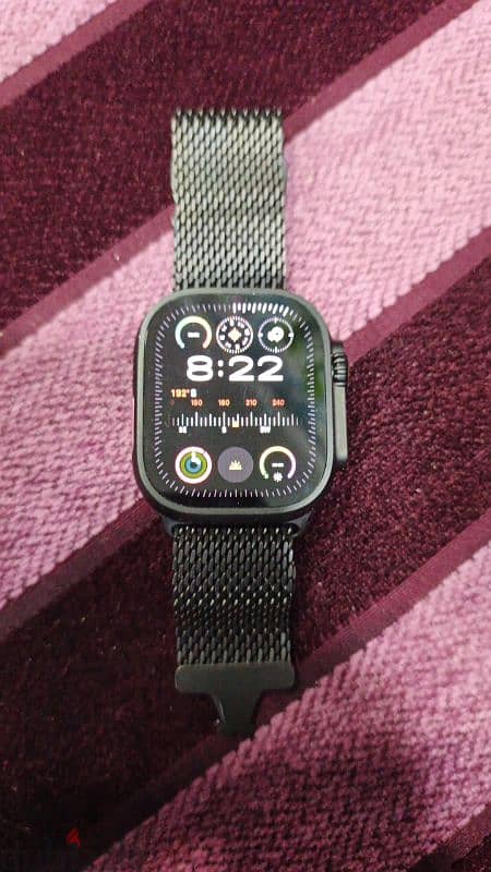 Apple Watch Ultra 2 Titanium Milanese Strap slightly used 2