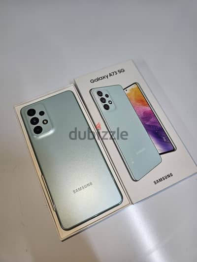 Samsung a73 5g with box