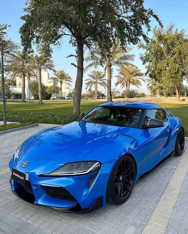 Toyota GR Supra 3.0 i6-(Blue - A91 Edition) 2