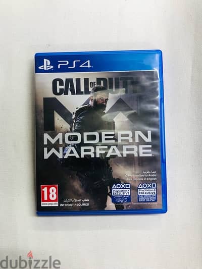 ps4 used call of duty modern warfare for sale mind condition