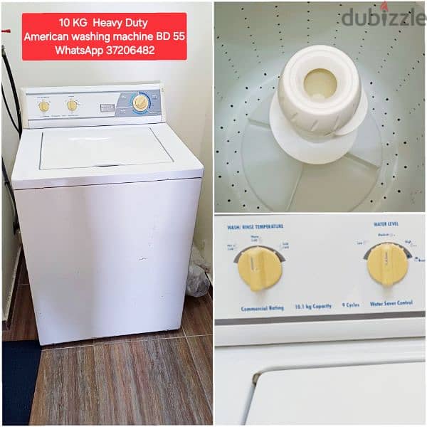 Heavy Duty laundry washing machine and other items for sale 6