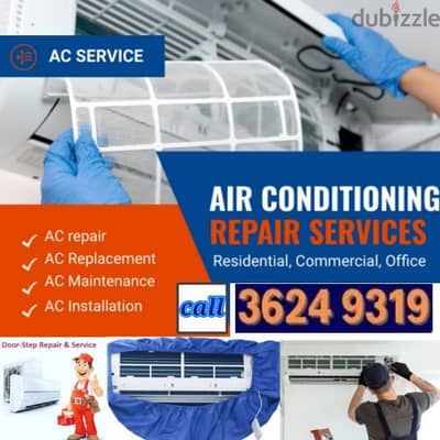 Air condition repair and maintenance work