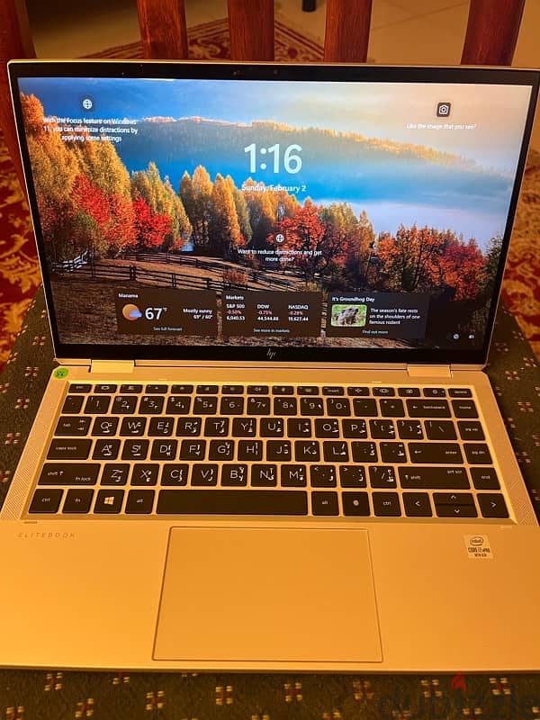 HP i7 vPro 10th Gen 360 Touch Screen 1