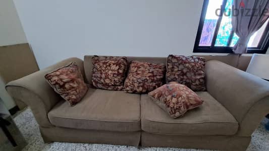 Sofa And 2 Lamps