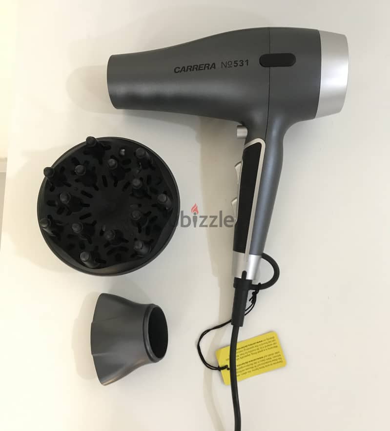 FOR SALE: Carrera NO531 Professional Hair Dryer – Powerful & Stylish! 3