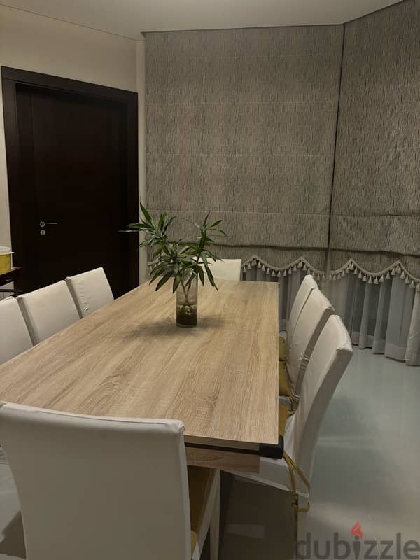 100% WOODEN DINING TABLE (URGENT SALE) 1