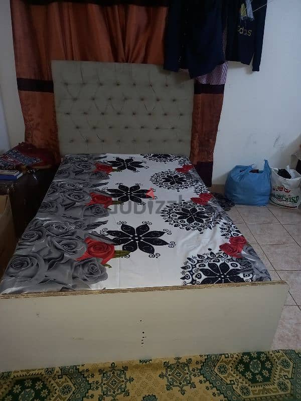 single bed with mattress 2